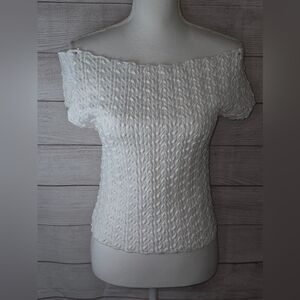 Zara Off Shoulder Top Size Medium